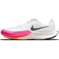 Nike Air Zoom Rival Fly 3 Rawdacious Vyriški sportbačiai Balti Volt Rožiniai-Blast DJ5426-100 38.5