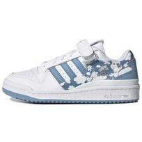 Adidas Forum Low Floral - Ambient Sky Moteriški kedai Balti Debesies Baltumo Legenda-Tamsiai Mėlyni GW4854 40