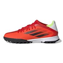 Adidas X Speedflow.3 TF J Raudoni vaikiški sportbačiai Core-Black Solar-Red FY3321 30