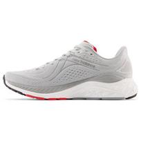 New Balance Fresh Foam X 860v13 Šviesus aliuminis Tikrai raudonos spalvos Vyriški sportbačiai Pilki juodi M860S13 41.5