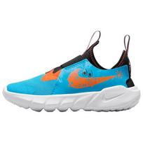Nike Flex Runner 2 Lil PS Mėlynas Žaibas Visas Oranžinis Vaikų Sportbačiai Juodi Balti DZ4487-400 28