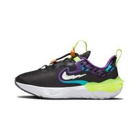 Nike Run Flow PS Black Teal Nebula Volt Kids Sneakers White DZ4489-001 28