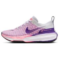 Nike ZoomX Invincible Run Flyknit 3 Koralinis Kreida Moteriški Sportbačiai Rožiniai Balti Teismo Violetiniai FQ8766-100 35.5