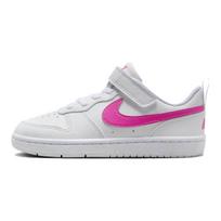 Nike Court Borough Low Recraft PS Balti Lazeriniai Fuksijos Vaikų Sportbačiai DV5457-113 28