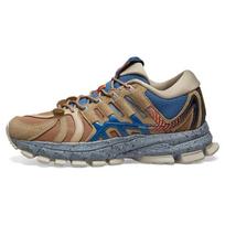 Li-Ning Furious Rider Ace 1.5 Slip Resistant Lightweight Low Top Casual Running Shoes Men sneakers Blue Brown ARZP007-1 40⅓