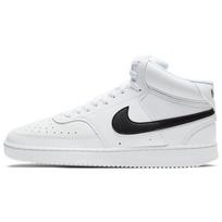 Nike Court Vision Mid White Black Vyriški sportbačiai CD5466-101 38.5