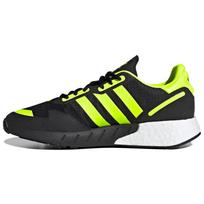 Adidas ZX 1K Boost Ryškus logotipas Grafika - Juodos ir Saulėtos Geltonos Unisex sportbačiai Pagrindinė Juoda Matinė Sidabrinė FY3632 41⅓