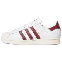 Adidas Superstar Balti Kolegijos Bordo Unisex Sportbačiai Debesėlio Baltumo Aukso Folija GZ1603 44