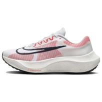 Nike Zoom Fly 5 Balti Ryškiai Raudoni Vyriški Sportbačiai Šviesiai Rudo Medžio Obsidianas DM8968-100 40