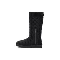 UGG Classic Cardi Megzta su pynėmis Batai Juodi (Moteriškos) Moteriški sportbačiai 1146010-BLK 37