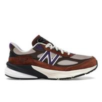 New Balance 990v6 Pagaminti JAV Rich Oak Cosmic Grape Unisex Sportbačiai Rudi U990OP6 37.5