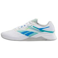 Reebok Nano X4 Balti su žaliais akcentais Unisex sportbačiai Pilki 100204671 37.5