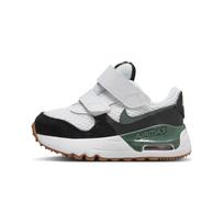 Nike Air Max SYSTM TD Balti Juodi Vintage Žali Kūdikio Sportbačiai Barely-Volt DQ0286-115 27