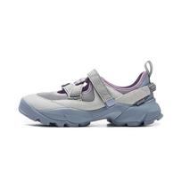 „Tyakasha X Li Ning Mulan Mary Jane“ bendradarbiavimo serijos sportiniai bateliai, neslystantys, atsparūs dilimui, žemo viršutinio sluoksnio, pelenų pilkos spalvos, laisvalaikio bateliai moterims, AZGV154-1. 37⅔