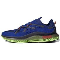 adidas 4D Fusio Drąsi Mėlyna Šviesiai Geltona Vyriški Sportbačiai Pagrindinė Juoda H04509 42