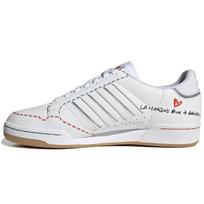 Adidas Continental 80 Stripes Siuvinėtas Gėlės Unisex Sportbačiai Balti Avalynė-Balta Sidabrinė Metališka GZ3044 36