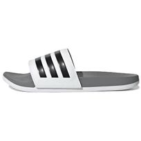 Adidas Adilette Comfort Šlepetės Baltos Pilkos Unisex Sportbačiai Debesies Baltumo Pagrindinės Juodos Pilkos-Trys GZ5895 39