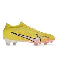 Nike Zoom Mercurial Vapor 15 Pro FG Lucent Pack Vyriški sportbačiai Geltoni Geltoni-Strike Lėlė DJ5603-780 44