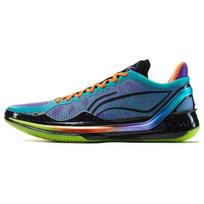 LiNing Blade 4 V2 Parrot Shock Absorption Non-Slip Lightweight Rebound Low-Top Basketball Shoes Men Basketball Shoes Purple Green ABAU037-6 42⅓