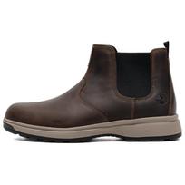 Timberland Atwells Ave Patogūs universalūs trumpi Chelsea batai Vyriški batai Tamsiai rudos spalvos A41G7W01 43.5