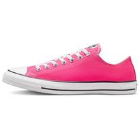 Converse All Star Patogūs Paprasti Žemi Drobės Batai Unisex Sportbačiai Rožiniai Balti A03423C 36