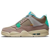Union LA x Air Jordan 4 Retro Taupe Haze Unisex sportbačiai Rudo mėlyno-Fury chaki DJ5718-242 36