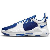 Nike PG 5 TB Game Royal Unisex Sneakers Blue White DA7758-400 44.5