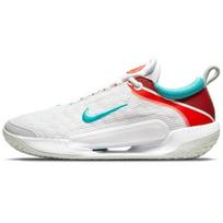 NikeCourt Zoom NXT Balti Habanero Raudoni Plovėtos Teal Spalvos Vyriški Sportbačiai Šviesiai Sidabriniai DH0219-136 42
