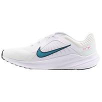 Nike Quest 5 Balti Valerijono Mėlyni Unisex Sportbačiai Šviesiai Raudoni Juodi DD0204-101 41