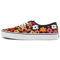 Vans Authentic Gėlių Rašto Unisex Kedai Daugiaspalviai Juodi VN000QERBML 37