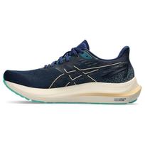 Asics GT 2000 12 Mėlynoji erdvė Šampano spalvos Moteriški sportbačiai 1012B506-401 37.5