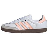 Adidas Samba OG Balti Skaidri Oranžiniai Gumos Moteriški Sportbačiai Avalynė-Balti Pusiau Koralo JH5687 37⅓