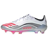 adidas Messi Adizero F50 Elite FG Prestig10 Pack Unisex Sportbačiai White Cloud-White Lucid-Red JP5593 41⅓