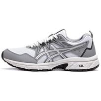 Asics Gel-Venture 8 Amortizuojantis Atšokantis Audinys Sintetinė Oda Žemi Bėgimo Bateliai Moteriški Bėgimo Bateliai Pilki Balti 1012B637-100 36