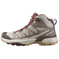 Salomon X Ultra 360 Edge Mid GTX Madingi Patogūs Neslystantys Dilimui Atsparūs Aukštakulniai Žygio Batai Moteriški Žygio Batai Pilki L47698600 38⅔
