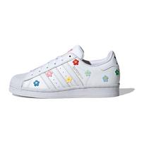 Hello Kitty x adidas Superstar J Spalvoti gėlių raštai Vaikams sportbačiai Balti Debesies baltumo Pagrindinė juoda ID7279 35½