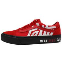 Patta x Vans Old Skool VLT LX Mean Eyed Cat - High Risk Red Unisex Sneakers Black VN0A4BVF5X8 40.5
