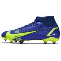 Nike Mercurial Superfly 8 Academy MG Recharge Pack Unisex sportbačiai Mėlyna Safyro Mėlyna-Tuščia CV0843-574 38.5