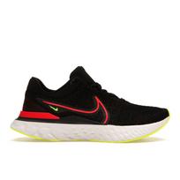 Nike React Infinity Run Flyknit 3 Juodi Sirenos Raudonumo Vyriški Sportbačiai Team-Red-Volt DH5392-007 42