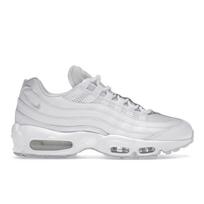 Nike Air Max 95 Next Nature DH8015-100 sportbačiai moterims, balti, metalinio sidabro spalvos, su gobtuvu. 43
