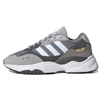 adidas Retropy F90 Pilki Mėlyni Unisex Sportbačiai Pilki-Penki Pagrindiniai-Juodi FZ6605 44⅔