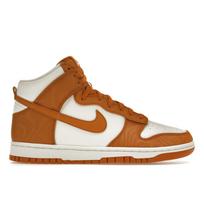 Nike Dunk High Monarch Drobė Vyriški sportbačiai Ruda Balta DV7223-800 42.5