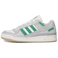 Adidas Forum Low Pilki Teismo Žali Unisex Sportbačiai Pilki-Du Off-White FZ6274 44⅔
