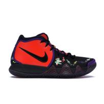 Nike Kyrie 4 PE Day of the Dead Men Sneakers Multi-Color Team-Orange Black-Multi-Color CI0278-800 44
