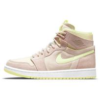 Air Jordan 1 High Zoom Comfort Lemon Twist Moteriški sportbačiai Pink Pearl-White Fossil CT0979-200 39