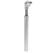 Kalnų kelio dviračio amortizacijos alyvos slėgio sėdynės vamzdis balnelio stovelis (27.2mm Sėdynės strypas Sidabrinis)