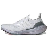 adidas UltraBoost 21 Crystal White Hazy Green Vyriški sportbačiai FY0383 43⅓