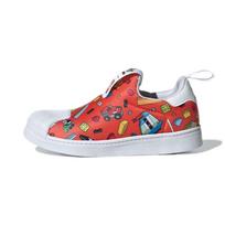 LEGO x adidas Superstar 360 J All Over Print Kids Sneakers Red Cloud-White GX3286 35