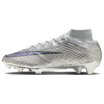 Nike Zoom Mercurial Superfly 9 Elite SE FG 25-ojo jubiliejaus vyriški sportbačiai Sidabrinis metalikas-Sidabrinis vilko pilkas FB8863-060 42.5