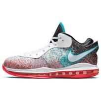 Nike LeBron 8 V/2 Low Retro Miami Night 2021 Vyriški sportbačiai Raudoni Balti Solar-Red DJ4436-100 42.5